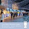 500 LED White Christmas Lights, 8 Modes 163ft Waterproof Christmas Light Outdoor Plug in with Remote Control, Clear Wire String Lights for Tree Outside